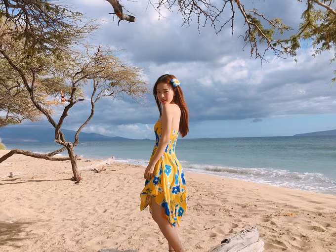 Công việc cho phép Ha Neul tới nhiều miền đất mới trên khắp thế giới. Năm nay cô đã ghé thăm Tokyo, New York, Hawaii (ảnh)...