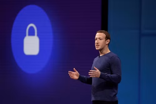 CEO Facebook - Mark Zuckerberg phát biểu tại một hội nghị đầu năm nay. Ảnh: Reuters