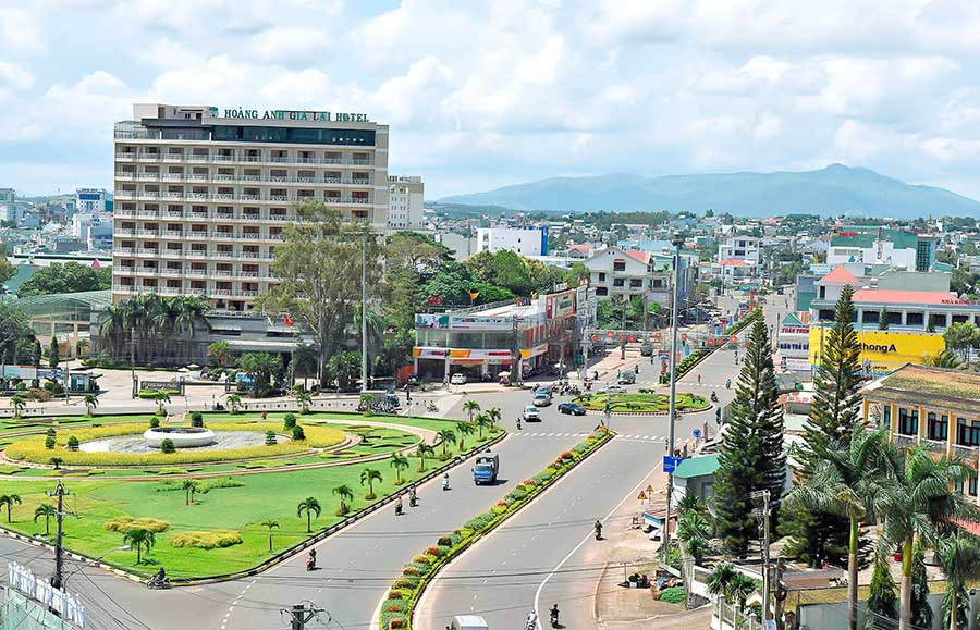  Khách sạn Hoàng Anh Gia Lai (TP. Pleiku). Ảnh: Đ.T