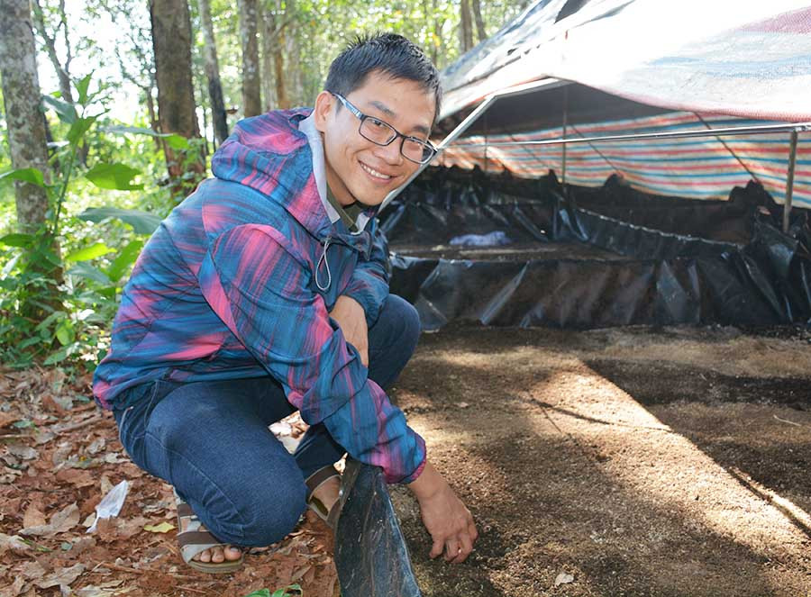 Anh Trịnh Hoài Ân. Ảnh: H.Đ.T