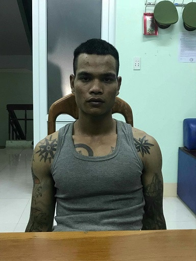 Yâng bị bắt giữ sau khi gây ra vụ cướp