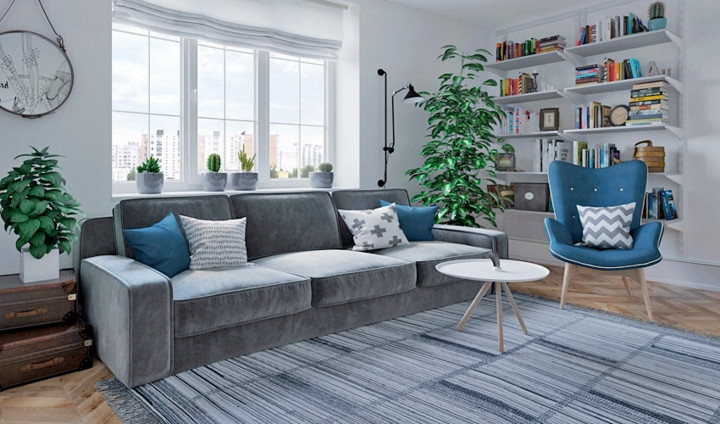 Ánh sáng, ghế sofa màu xám, thảm trải sàn tạo sự tiếp nối liền mạch khiến phòng khách trở nên hợp lý. Sách bố trí theo chuyên đề sắp xếp gọn gàng trên giá rất thuận tiện. Ánh sáng, ghế sofa màu xám, thảm trải sàn tạo sự tiếp nối liền mạch khiến phòng khách trở nên hợp lý. Sách bố trí theo chuyên đề sắp xếp gọn gàng trên giá rất thuận tiện.