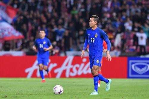  Tiền vệ Sanrawat Dechmitr ủng hộ chiến thuật xây dựng bệ phóng từ hàng thủ vững vàng. Ảnh: The Nation