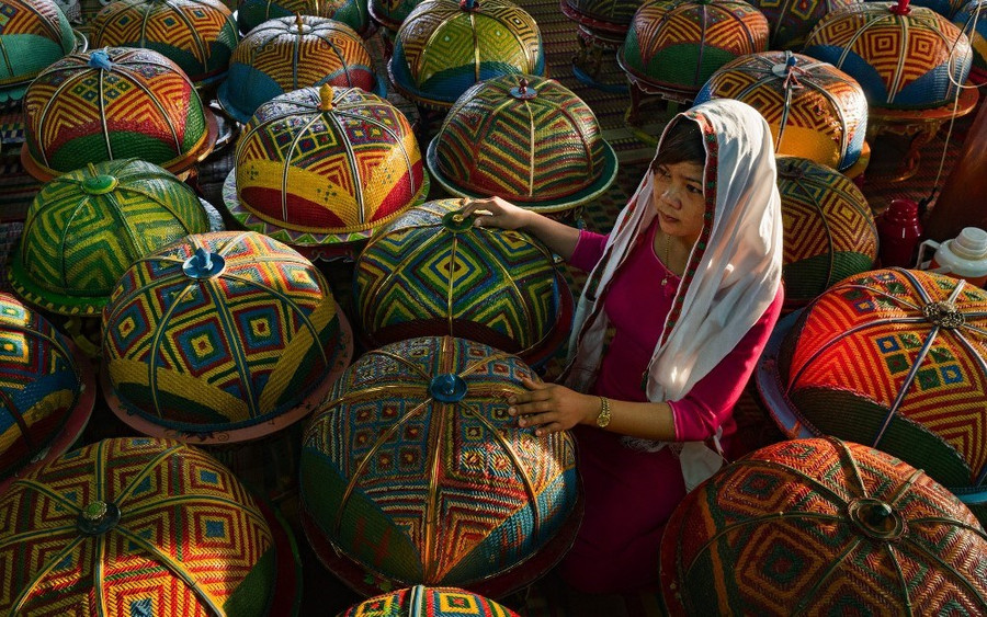 Vượt qua nhiều đối thủ 'nặng ký,' bộ ảnh 'Lễ Wa-Ha' của tác giả Hoàng Thạch Vân đã giành giải đặc biệt ở hạng mục Ảnh bộ. (Nguồn ảnh: BTC)