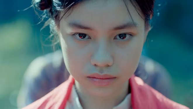 Nguyễn Phương Trà My trong vai Mây, nữ chính trong phim.