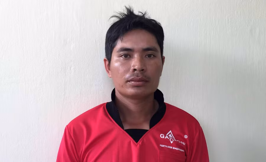 Đối tượng Lò Văn Hữu. Ảnh: Khánh Toàn