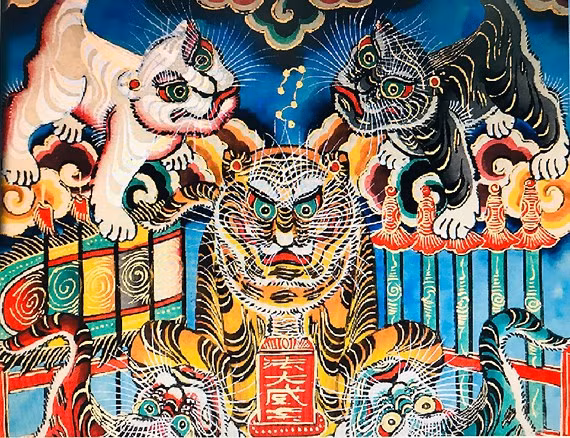 Một tác phẩm tranh Hàng Trống nổi tiếng Một tác phẩm tranh Hàng Trống nổi tiếng