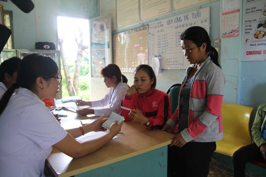  Mô hình Phòng khám bác sĩ gia đình được triển khai sẽ nâng cao chất lượng chăm sóc sức khỏe cho tuyến y tế cơ sở. Ảnh: N.N