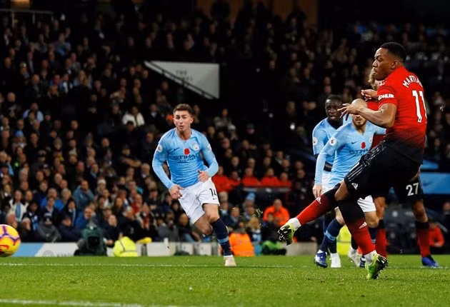 Anthony Martial đang có phong độ ghi bàn ấn tượng.