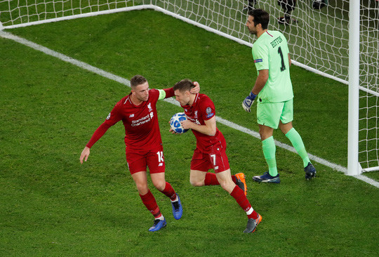  James Milner ghi bàn danh dự cho Liverpool