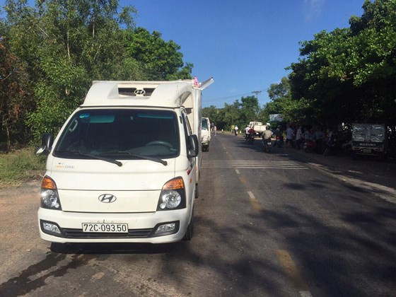 Hiện trường vụ tai nạn