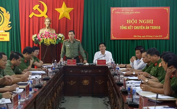  Toàn cảnh hội nghị tổng kết chuyên án TX0916