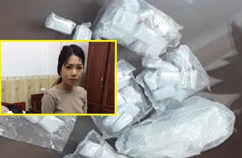 Nghi can tàng trữ ma túy bị bắt tại nhà nghỉ. 