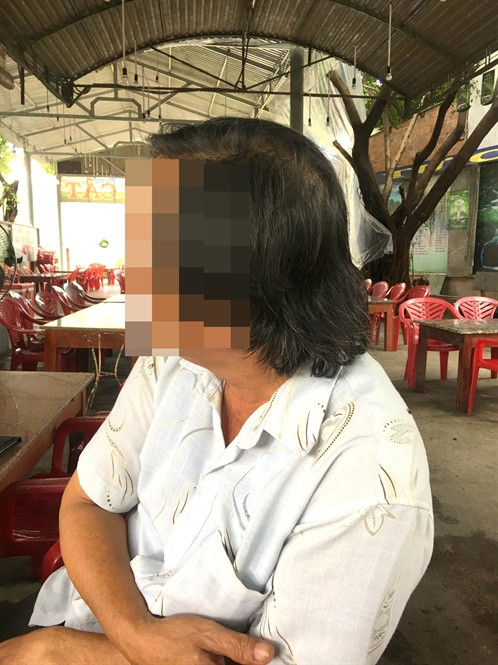 Anh V.V.L. kể chuyện với PV Anh V.V.L. kể chuyện với PV