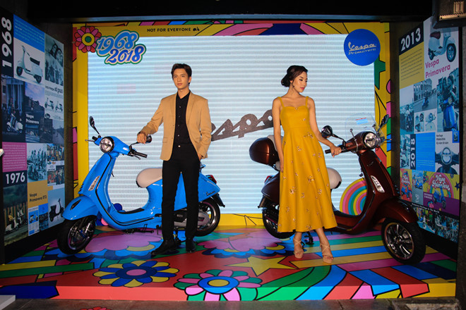  Vespa Primavara 50 năm có giá 77,5 triệu đồng.