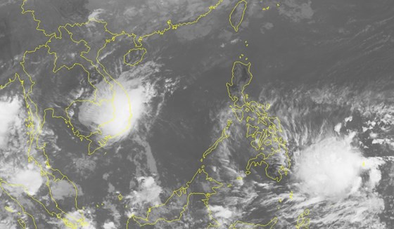  Ảnh chụp vệ tinh tình hình thời tiết sáng 18-11-2018