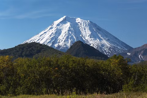 Vùng rừng núi ở Kamchatka Vùng rừng núi ở Kamchatka