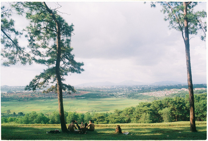 Nhiều du khách cho rằng Biển Hồ chè là một trong những điểm dừng chân không thể bỏ qua ở Gia Lai. Đứng ở vị trí cao, bạn sẽ thu vào tầm mắt màu xanh tươi rói của lá chè trong khoảng không gian mênh mông.