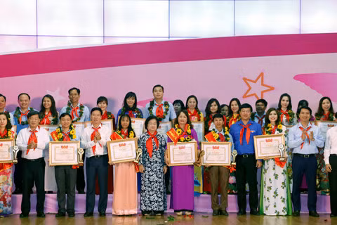 Toàn thể lễ tuyên dương