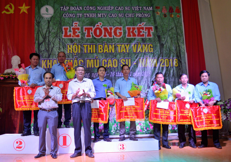 Trao giải tập thể cho các đơn vị đạt thành tích cao tại Hội thi. Ảnh: Đinh Yến Trao giải tập thể cho các đơn vị đạt thành tích cao tại Hội thi. Ảnh: Đinh Yến