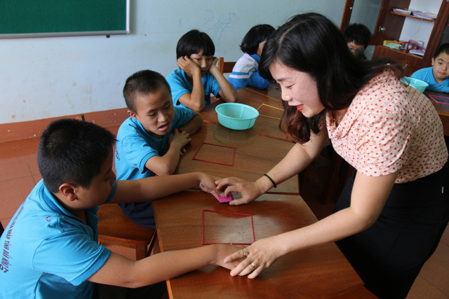 Tình cảm của những giáo viên dành cho trẻ khuyết tật