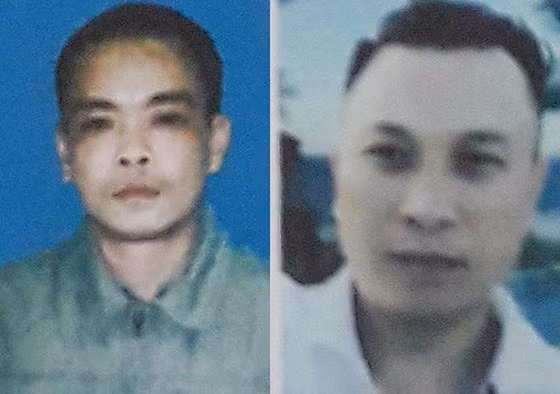 2 đối tượng bỏ trốn Đào Anh Dũng và Trần Ninh Hà. Ảnh: Cơ quan CSĐT cung cấp