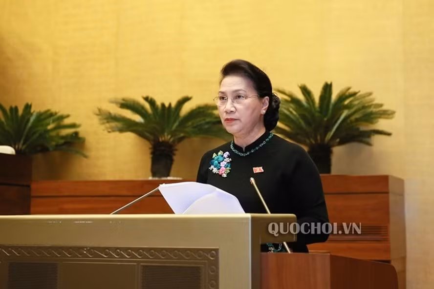 Chủ tịch Quốc hội Nguyễn Thị Kim Ngân.