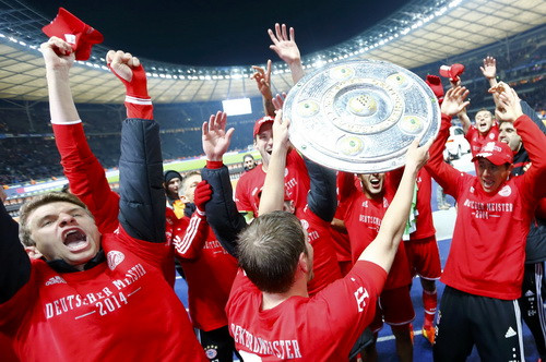 Bayern Munich nhiều lần vô địch Bundesliga và Champions League. Ảnh: Reuters