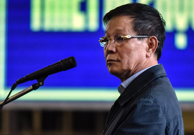 Ông Phan Văn Vĩnh trải lòng về tội lỗi của mình trong phiên tòa chiều 19/11