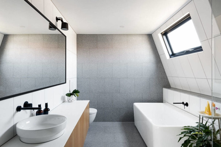 Một kiểu phòng tắm độc đáo khác.  Một kiểu phòng tắm độc đáo khác.