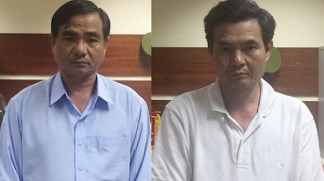 Đoàn Văn Phúc và Trương Văn Em (từ trái qua). Ảnh: Cổng thông tin điện tử Bộ Công an. Đoàn Văn Phúc và Trương Văn Em (từ trái qua). Ảnh: Cổng thông tin điện tử Bộ Công an.