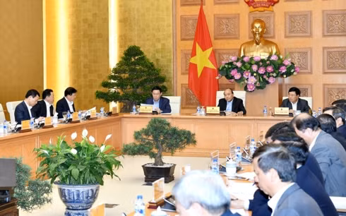 Thường trực Chính phủ đã họp, thảo luận về dự thảo Nghị quyết 01 của Chính phủ.