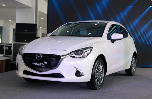 Mazda2 phiên bản nâng cấp ra mắt tại Hà Nội sáng 30/11. Ảnh: Đức Huy. Mazda2 phiên bản nâng cấp ra mắt tại Hà Nội sáng 30/11. Ảnh: Đức Huy.