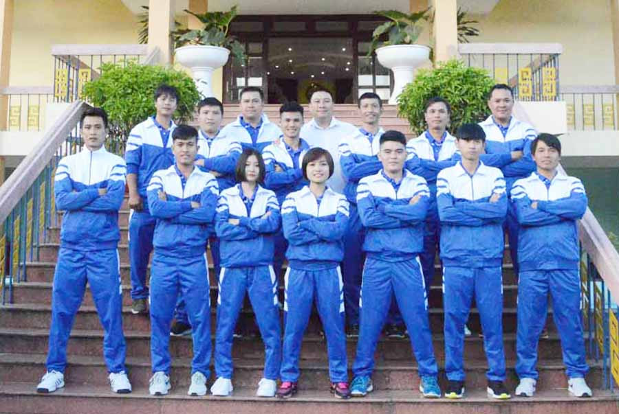  Đội tuyển taekwondo tỉnh Gia Lai tham dự Đại hội Thể thao toàn quốc lần thứ VIII-2018. Ảnh: M.V