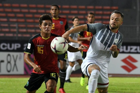 Các cầu thủ Philippines đã có 2 trận thắng liên tiếp ở AFF Cup. (Ảnh: AFF). Các cầu thủ Philippines đã có 2 trận thắng liên tiếp ở AFF Cup. (Ảnh: AFF).