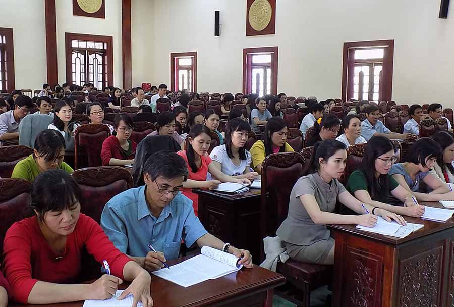 Việc thi tuyển sẽ góp phần nâng cao chất lượng đội ngũ công chức. Ảnh: Thanh Nhật Việc thi tuyển sẽ góp phần nâng cao chất lượng đội ngũ công chức. Ảnh: Thanh Nhật
