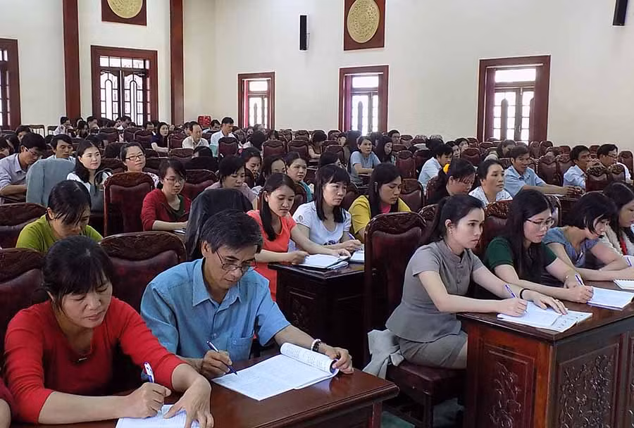 Việc thi tuyển sẽ góp phần nâng cao chất lượng đội ngũ công chức. Ảnh: Thanh Nhật