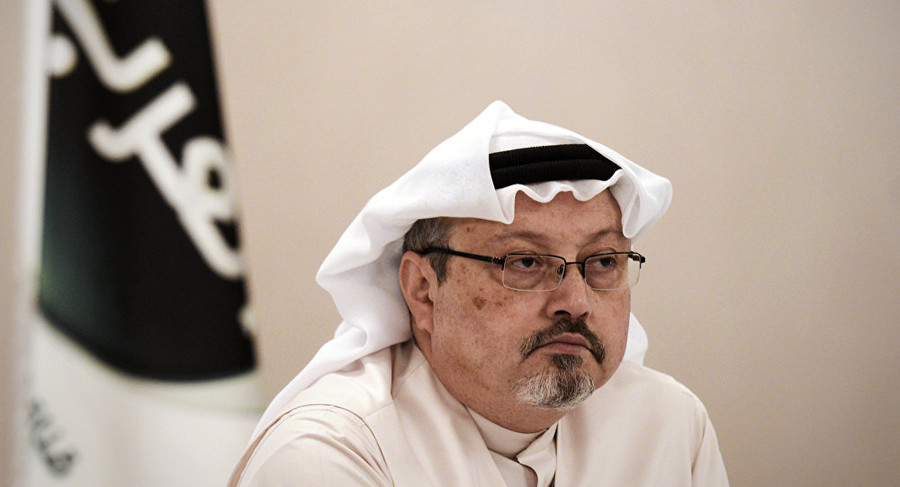 Nhà báo Khashoggi.