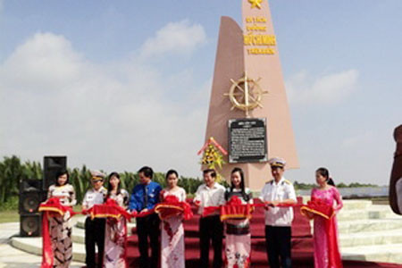 Khánh thành Bến tiếp nhận vũ khí Cồn Tàu.