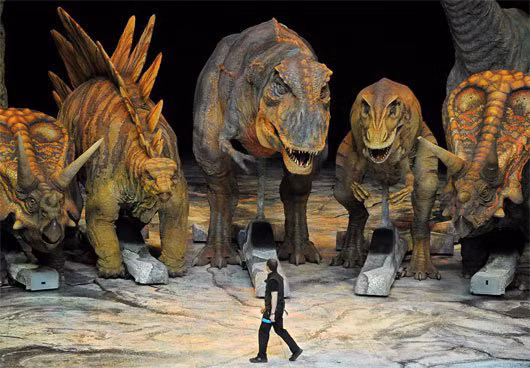 Tốc độ phát triển và trao đổi chất của khủng long không giống nhóm động vật máu nóng hay nhóm máu lạnh. (Ảnh: newsapace.com)