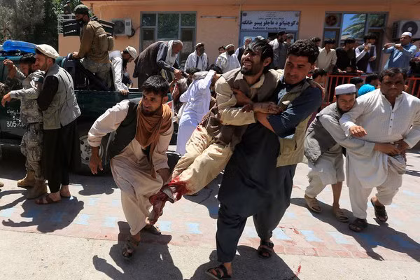 Ít nhất 40 người thiệt mạng và bị thương trong vụ đánh bom tự sát ở phía Đông Afghanistan. Ảnh: Newsy-today
