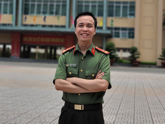 Anh Hoàng Văn Tiến Phương. ẢNH: THÚY HẰNG