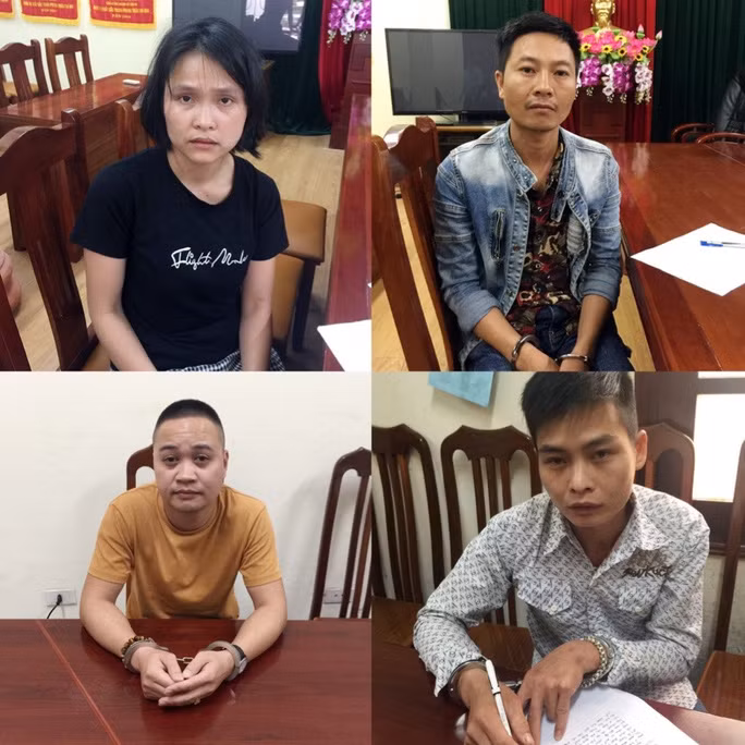 4 đối tượng trong chuyên án