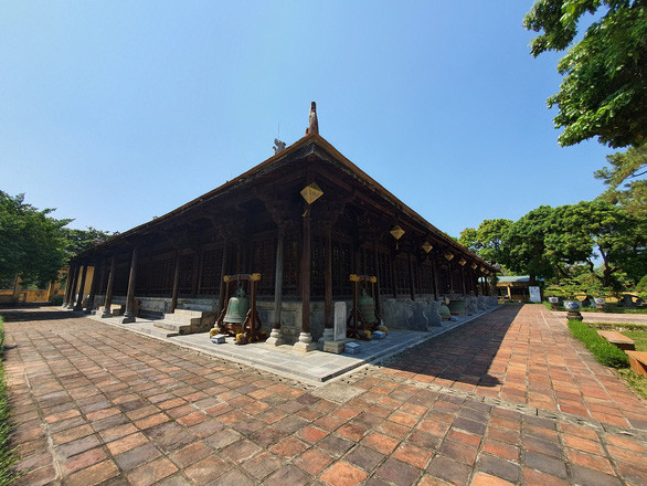 Bảo tàng triển lãm đến hết tháng 8-2020 tại Bảo tàng Cổ vật cố đô Huế tại số 3 đường Lê Trực - Ảnh: PHƯỚC TUẦN