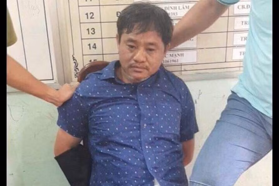  Bí thư xã Liên Hà, nghi can trong vụ giết cháu vợ, đốt xác dựng hiện trường giả để trục lợi tiền bảo hiểm nhân thọ. Ảnh: CACC