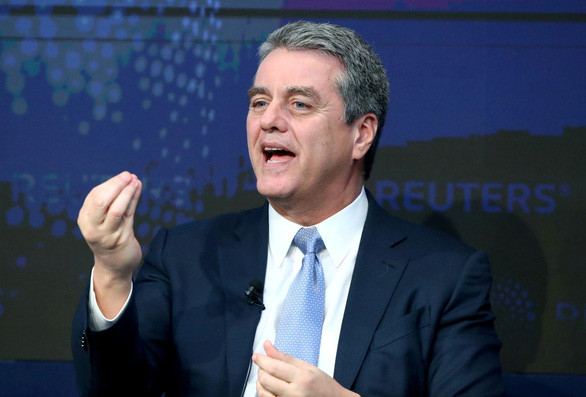 Tổng giám đốc Tổ chức Thương mại thế giới (WTO) Roberto Azevêdo - Ảnh: REUTERS