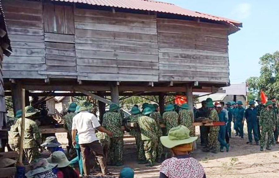 26/72 ngôi nhà sẽ được di dời sắp xếp lại. Ảnh: Nguyễn Tú 26/72 ngôi nhà sẽ được di dời sắp xếp lại. Ảnh: Nguyễn Tú