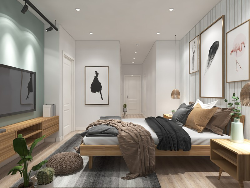 Cây xanh góp phần tăng cảm quan tích cực cho người sử dụng.