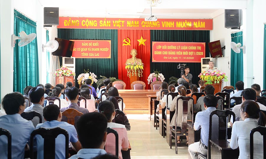 Quang cảnh lớp học. Ảnh: P.L