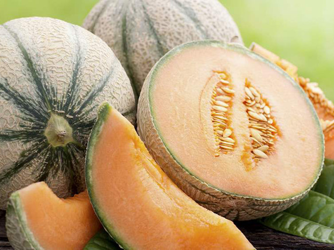 Dưa lưới là loại trái cây khoái khẩu đối với nhiều người trong những ngày hè. ẢNH MINH HỌA: SHUTTERSTOCK